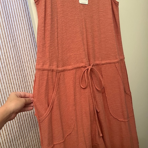 Free People Intimately Coral Jumpsuit - Picture 8 of 8